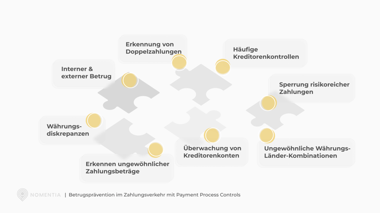 Preventing payment fraud with payment process controls (DE)