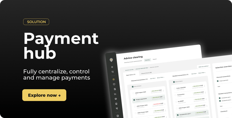 Payment hub - main banner