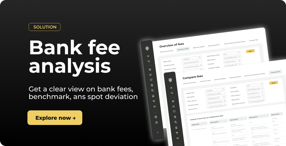 bank fee analysis solution - main banner