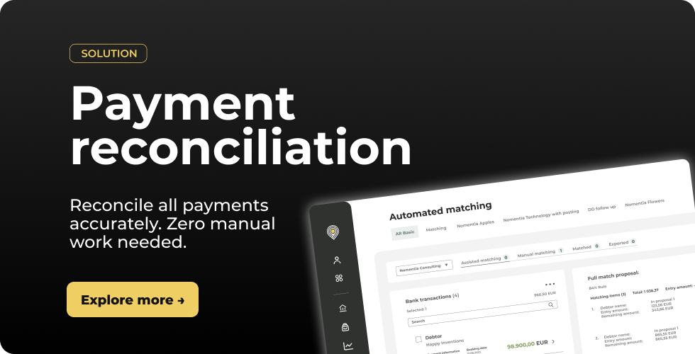 payment reconciliation - main banner